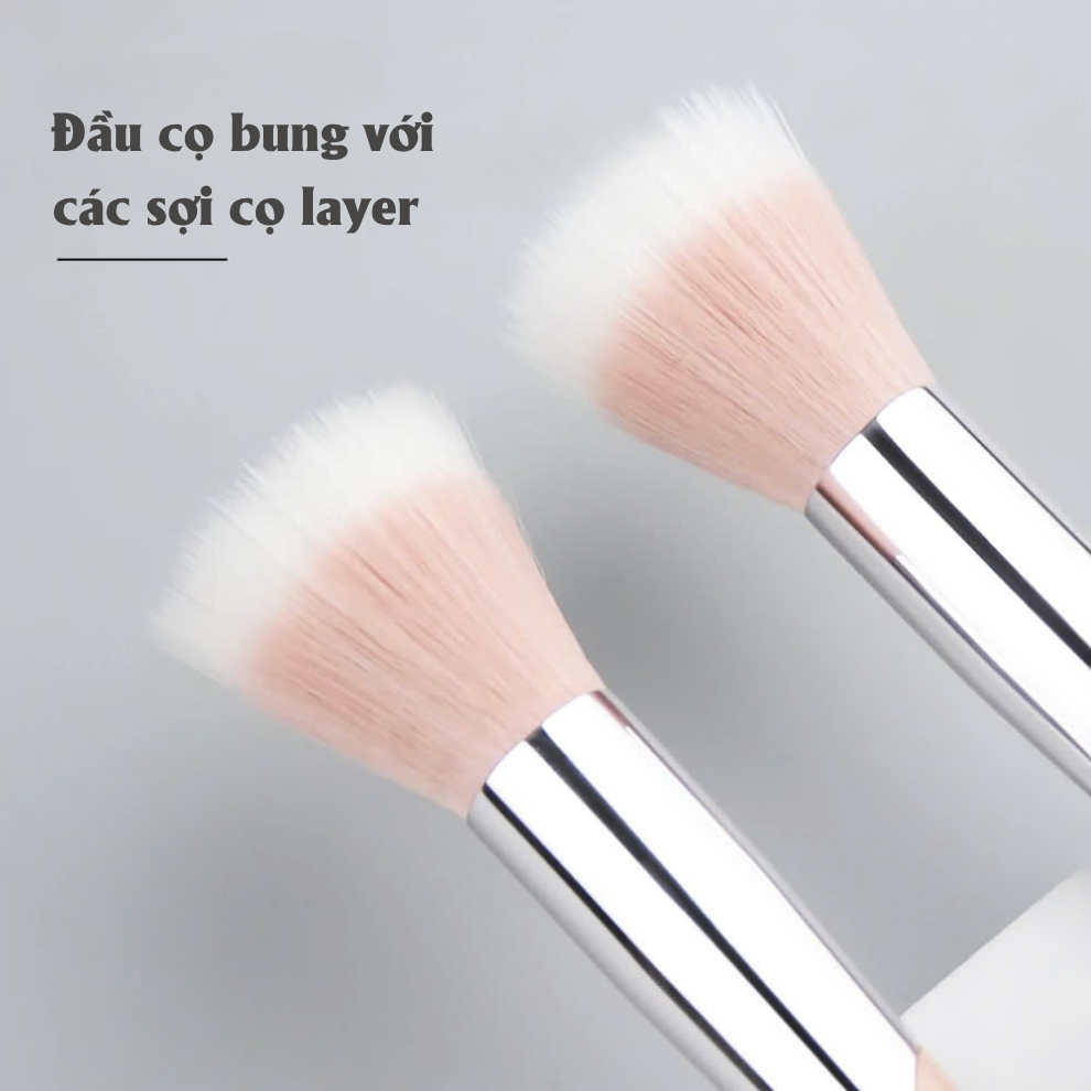 Cọ Stippling Tán Má Hồng Và Highlight COLOURPOP Blush Brush C191